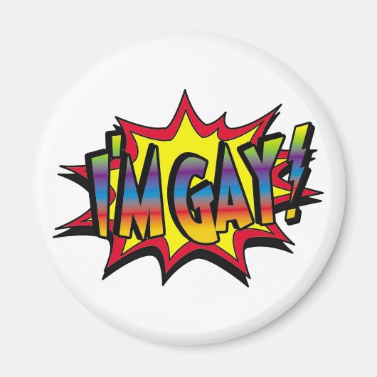 私はゲイ・バースト マグネット (正面)