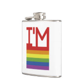 私はゲイ|虹の旗 フラスク (左)