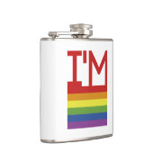 私はゲイ|虹の旗 フラスク (右)