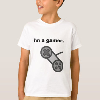 私はゲーマーだ Tシャツ