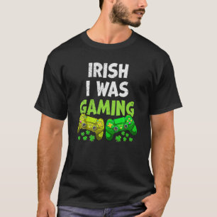 私はゲーマーのSt patricks dayおもしろいゲーマー Tシャツ