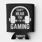 私はゲームのビデオゲーマーである聞こえない 缶クーラー (裏面)