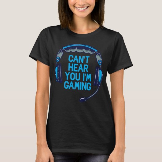 私はゲームのビデオゲーマーギーク少年だ Tシャツ (正面)