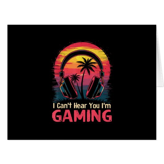 私はゲームのビデオゲームのゲームを聞くことができおもしろいない (正面横)