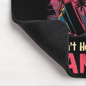 私はゲームのビデオゲームのゲームを聞くことができおもしろいない マウスパッド (コーナー)