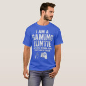 私はゲームの叔母おもしろいである Tシャツ (正面フル)