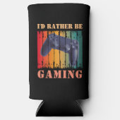 私はゲームをしたい スリム缶クーラー (正面)