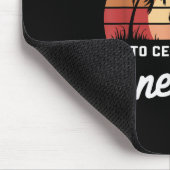 私はゲームをジュネグ祝ゲーマーアプリに一時停止 マウスパッド (コーナー)