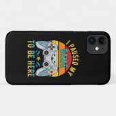 私はゲームを中断した Case-Mate iPhoneケース (裏面(横))