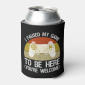 私はゲームを中止してここに来た(あなたは歓迎) 缶クーラー (缶正面)