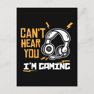 私はゲームを聞くことができない – Gamer & Gamer エンクロージャーカード