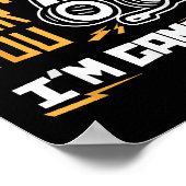 私はゲームを聞くことができない – Gamer & Gamer ポスター (角)