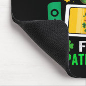 私はゲームをSt patricks dayビデオゲームBのために一時停止 マウスパッド (コーナー)
