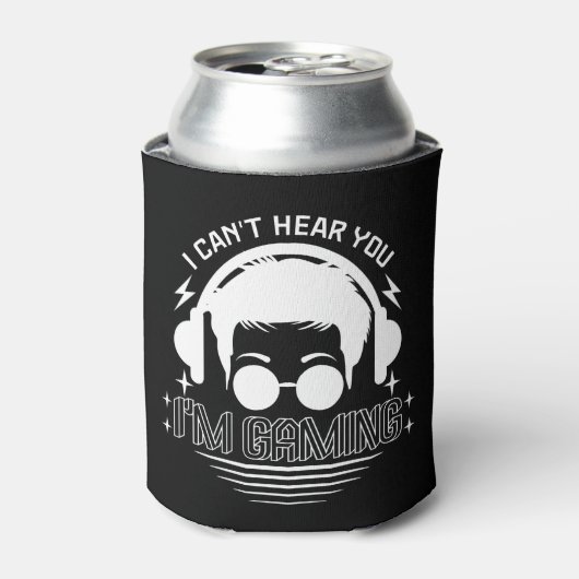 私はゲーム愛好家であるあなたを聞こおもしろいえない 缶クーラー (缶正面)