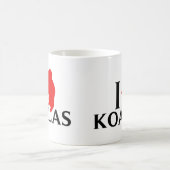 私はコアラを愛します コーヒーマグカップ (中央)