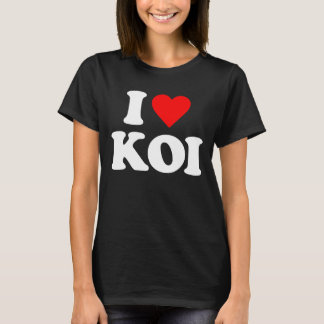 私はコイを愛します Tシャツ