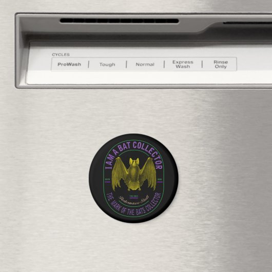 私はコウモリのコレクター・マグネットです マグネット (インサイチュ (食洗機))