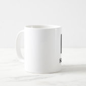 私はコカブラスが大好きだ コーヒーマグカップ (正面左)