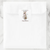 私はコギ中毒前向き犬の試験を受けた スクエアシール (バッグ)