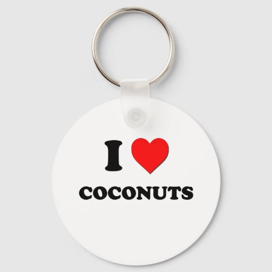 私はココナッツが大好き キーホルダー (正面)