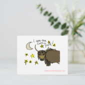 私はコズミック・ヤク ポストカード (スタンド正面)