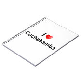 私はコチャバンバが大好き ノートブック (左側)