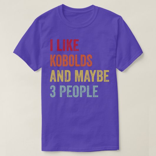 私はコバールズが好きかもしれない3人 Tシャツ (デザイン正面)