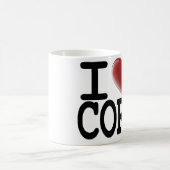 私はコルクを愛します モーフィングマグカップ (中央)