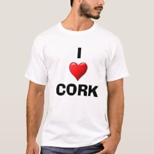 私はコルクTシャツが好きです Tシャツ