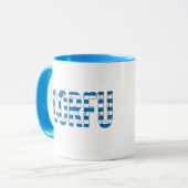 私はコルフが大好き マグカップ (正面左)