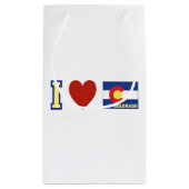 私はコロラド州を愛します スモールペーパーバッグ (裏面)