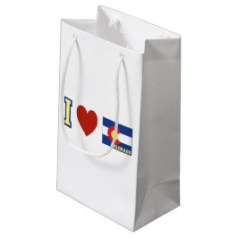 私はコロラド州を愛します スモールペーパーバッグ