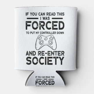 私はコントローラーを置かざるをえなかった 缶クーラー