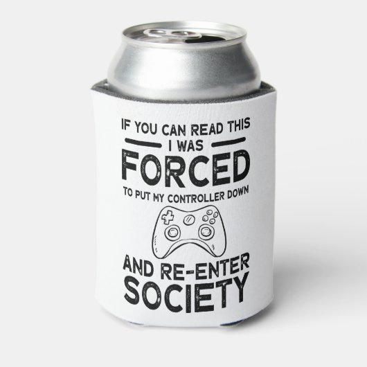 私はコントローラーを置かざるをえなかった 缶クーラー (缶裏面)