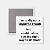 私はコントロール狂いではない マグネット (正面/裏面)