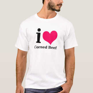 私はコンビーフを愛します Tシャツ