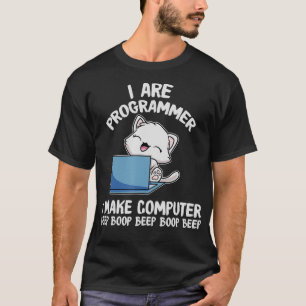私はコンピュータのビープ音Boop Cを作るプログラマーおもしろいである Tシャツ