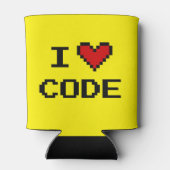 私はコンピュータのプログラマのためにコードをクーラーすることが大好き 缶クーラー (裏面)