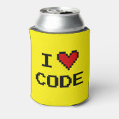 私はコンピュータのプログラマのためにコードをクーラーすることが大好き 缶クーラー (缶裏面)