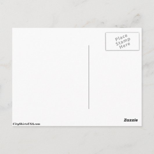 私はコンヤーズ、ジョージアが大好き ポストカード (裏面)