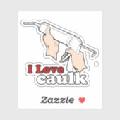 私はコーキングが大好き シール (シート)