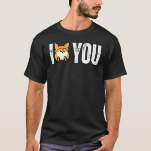 私はコーギーが大好きだけどお尻が我慢できない   コーギーお尻ヘア Tシャツ