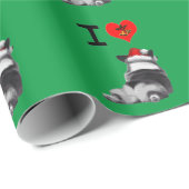 私はコーギーを愛します ラッピングペーパー (ロールコーナー)