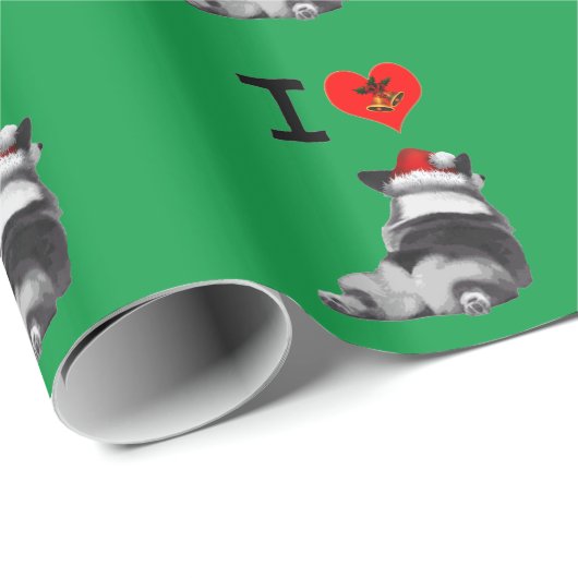 私はコーギーを愛します ラッピングペーパー (ロールコーナー)