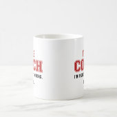 私はコーチだ コーヒーマグカップ (中央)