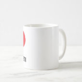 私はコーパスクリスティが大好き コーヒーマグカップ (正面右)