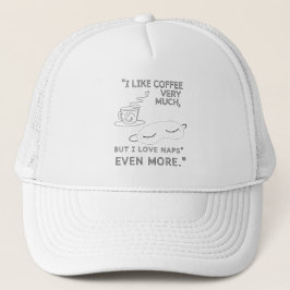 私はコーヒーがとても好きだ キャップ