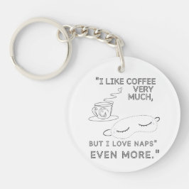 私はコーヒーがとても好きだ キーホルダー