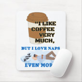 私はコーヒーがとても好きだ マウスパッド (マウス)