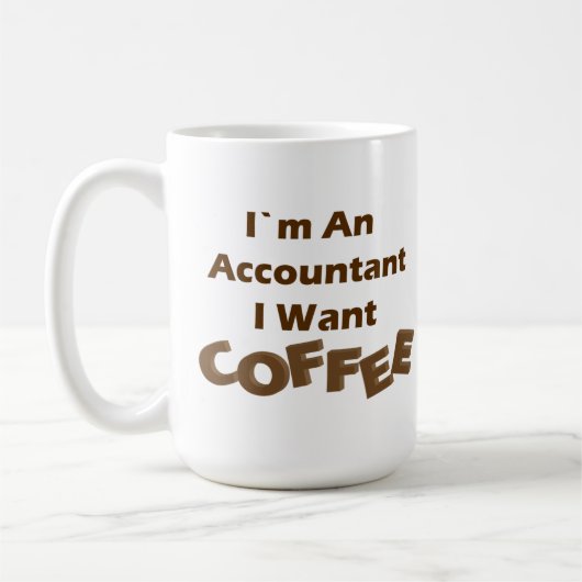 私はコーヒーがほしいと思います コーヒーマグカップ (左)